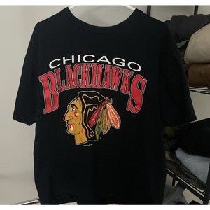 chicago blackhawks 1991 shirt Size Xl